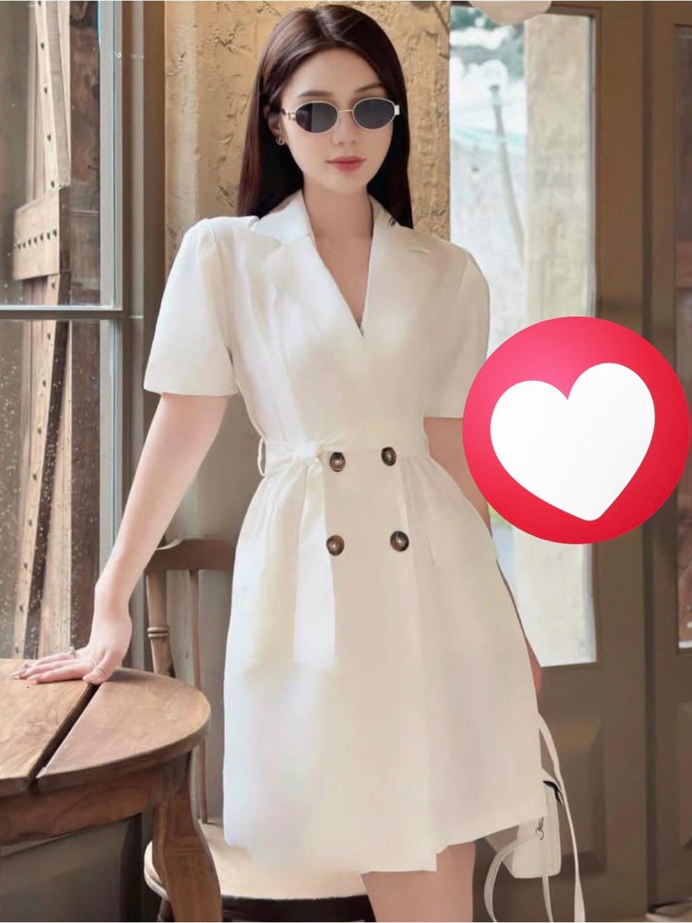 Calvin Klein White Performance Jacket